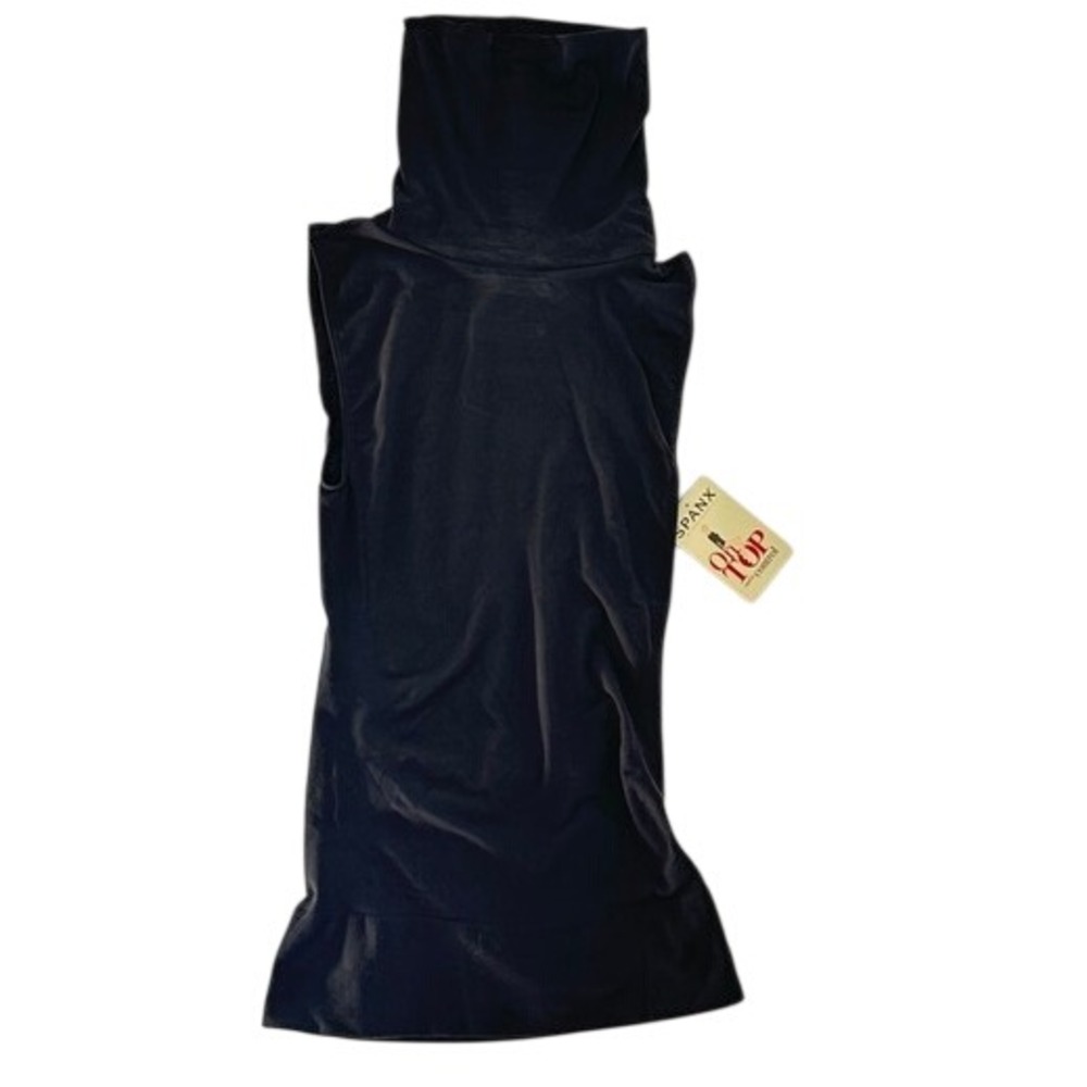 Spanx Sleeveless Turtleneck Women Large Bittersweet Brown Control Top 974 NWT - Picture 3 of 13
